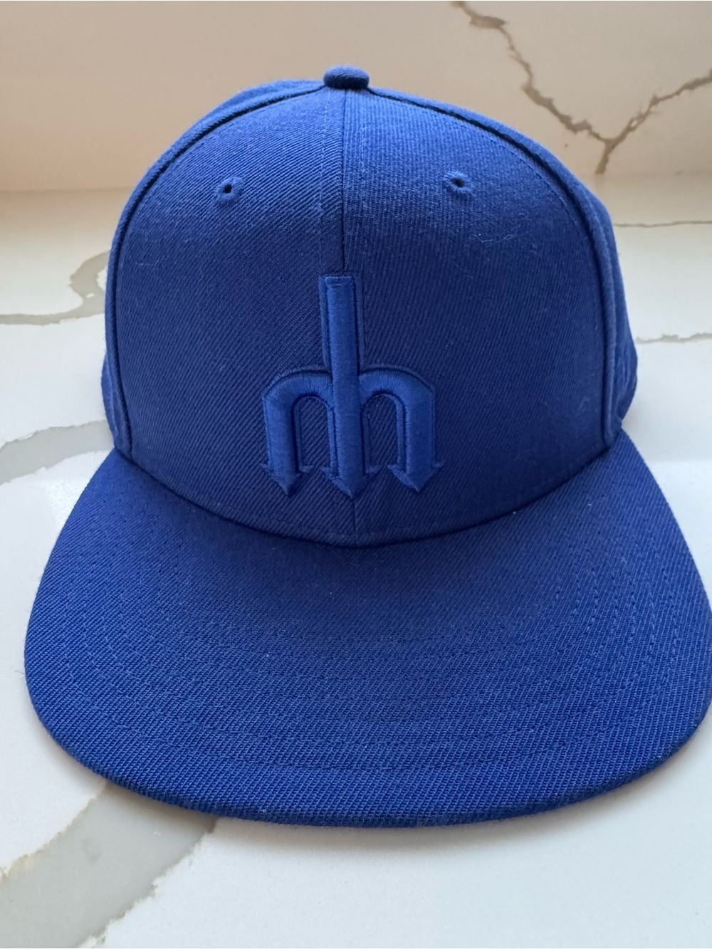 Rare '47 Brand Seattle Mariners Trident Hat - Royal Blue Mono